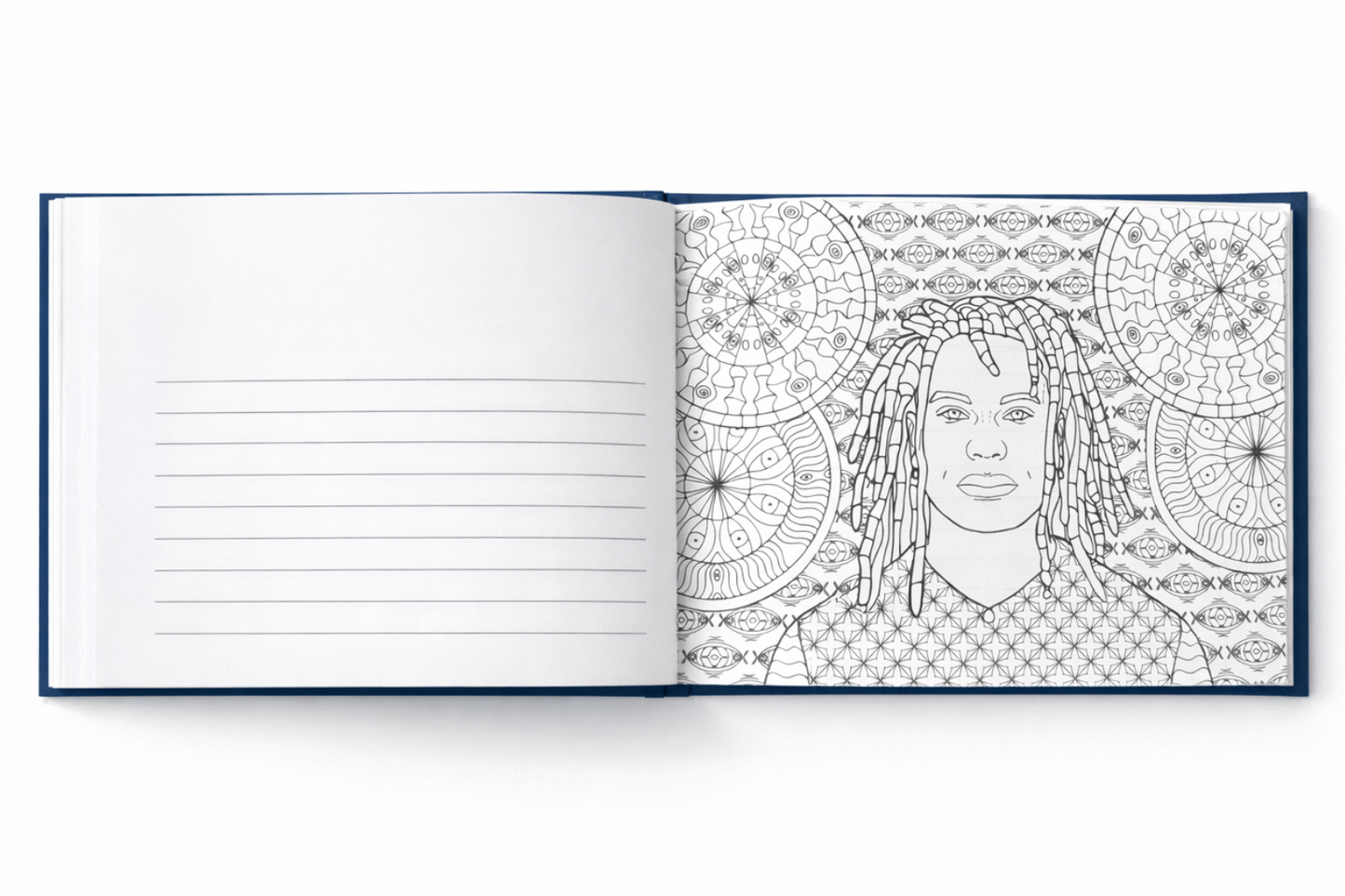 Color'n Vibe: Mindful Coloring Journal