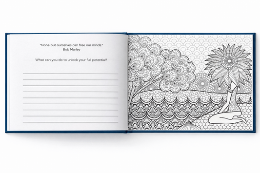 Color'n Vibe: Mindful Coloring Journal